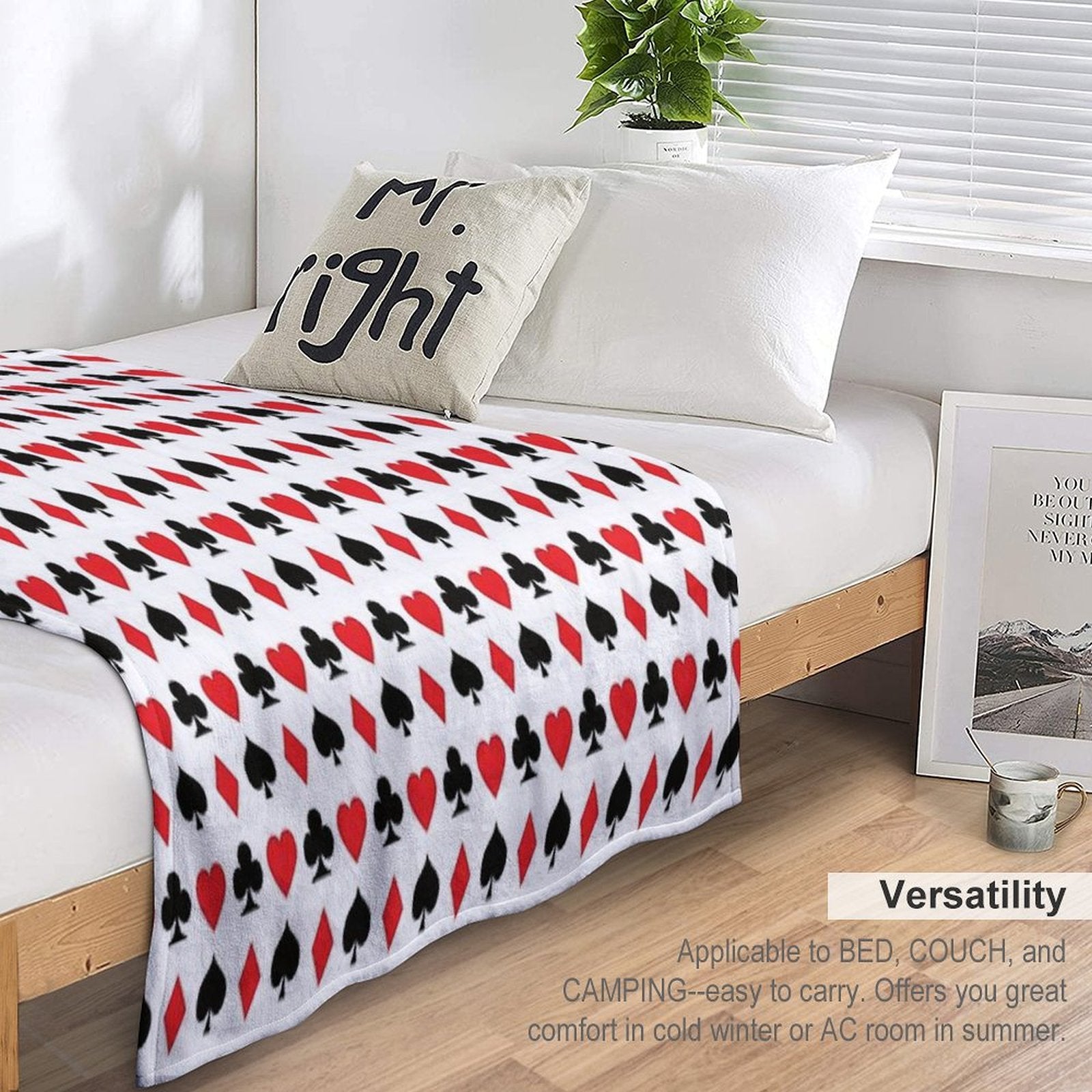 Dave's Bed Sheets Gift-ready Throw Blanket