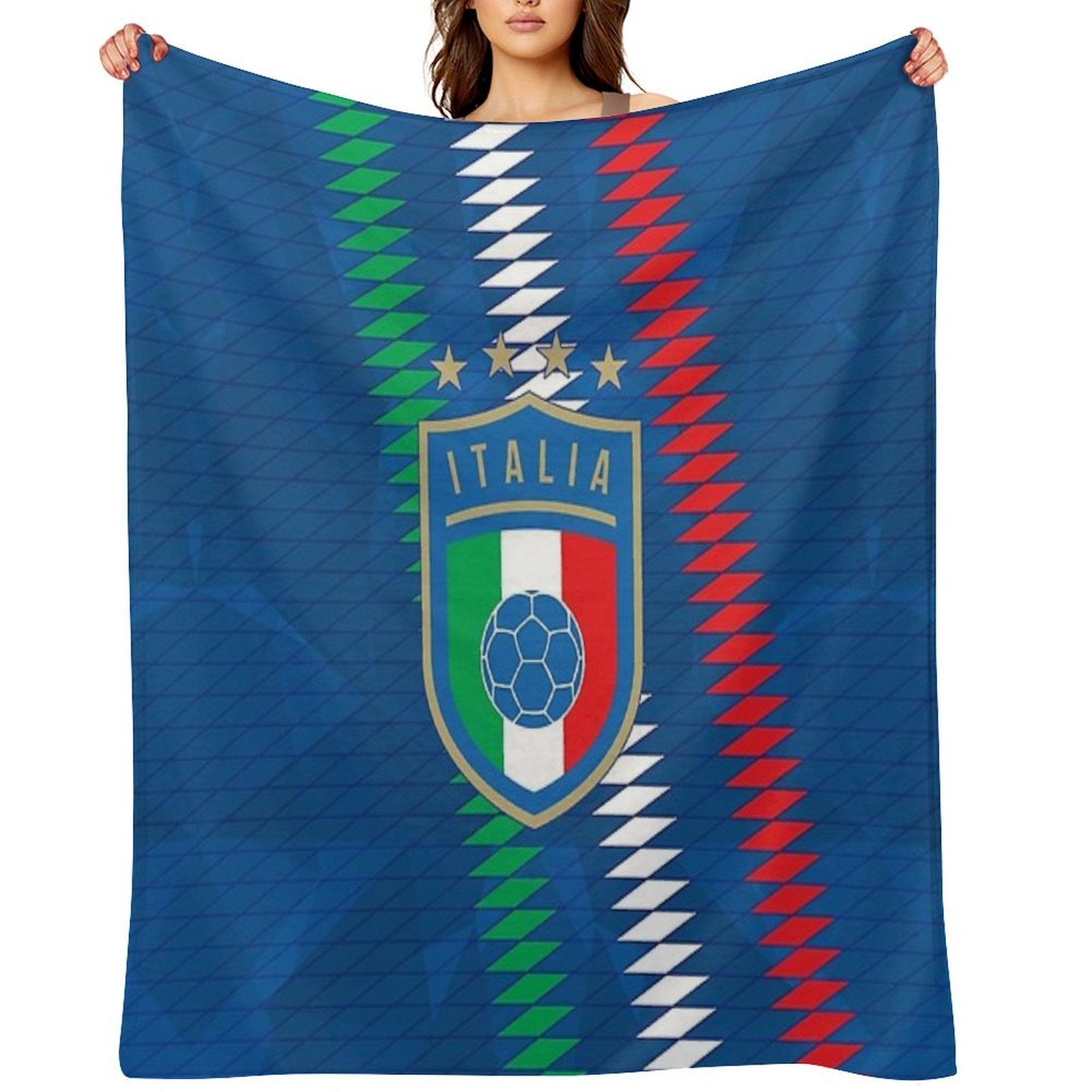 Italy  Italia Sustainable Throw Blanket
