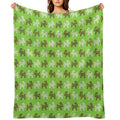 Celtic Goats in White And Brown Velvety-soft Throw Blanket