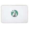 Sir David Attenborough  Fade-Resistant Bath Mat