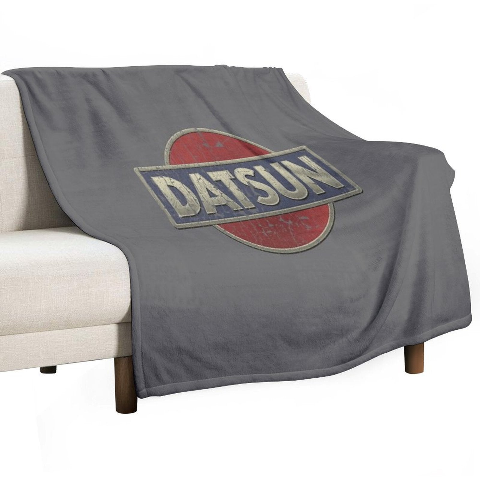 Datsun Rising Sun Shrink-resistant Throw Blanket