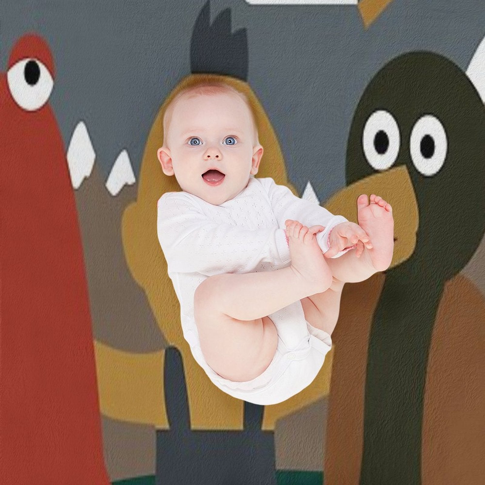 Don't Hug Me I'm Scared Minimalist Quick-dry Throw Blanket