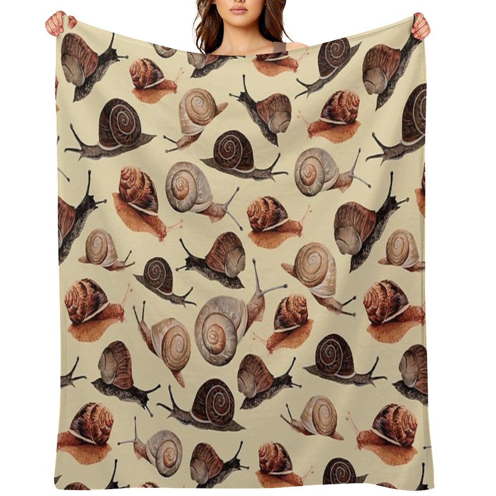 A Slew of Snails Premium Throw Blanket