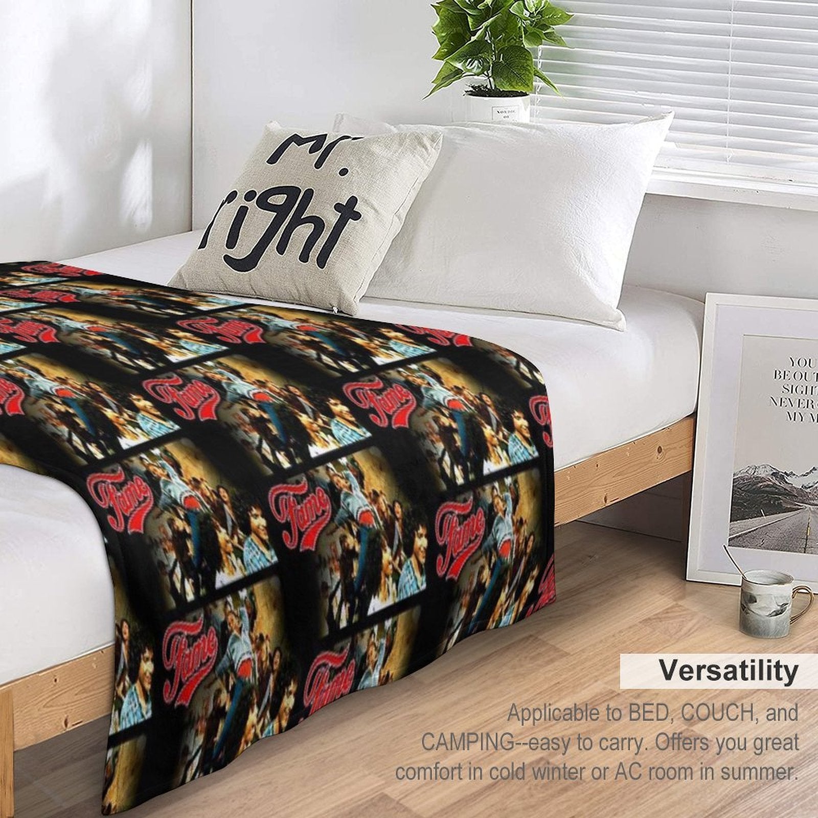 FAME Quick-dry Throw Blanket