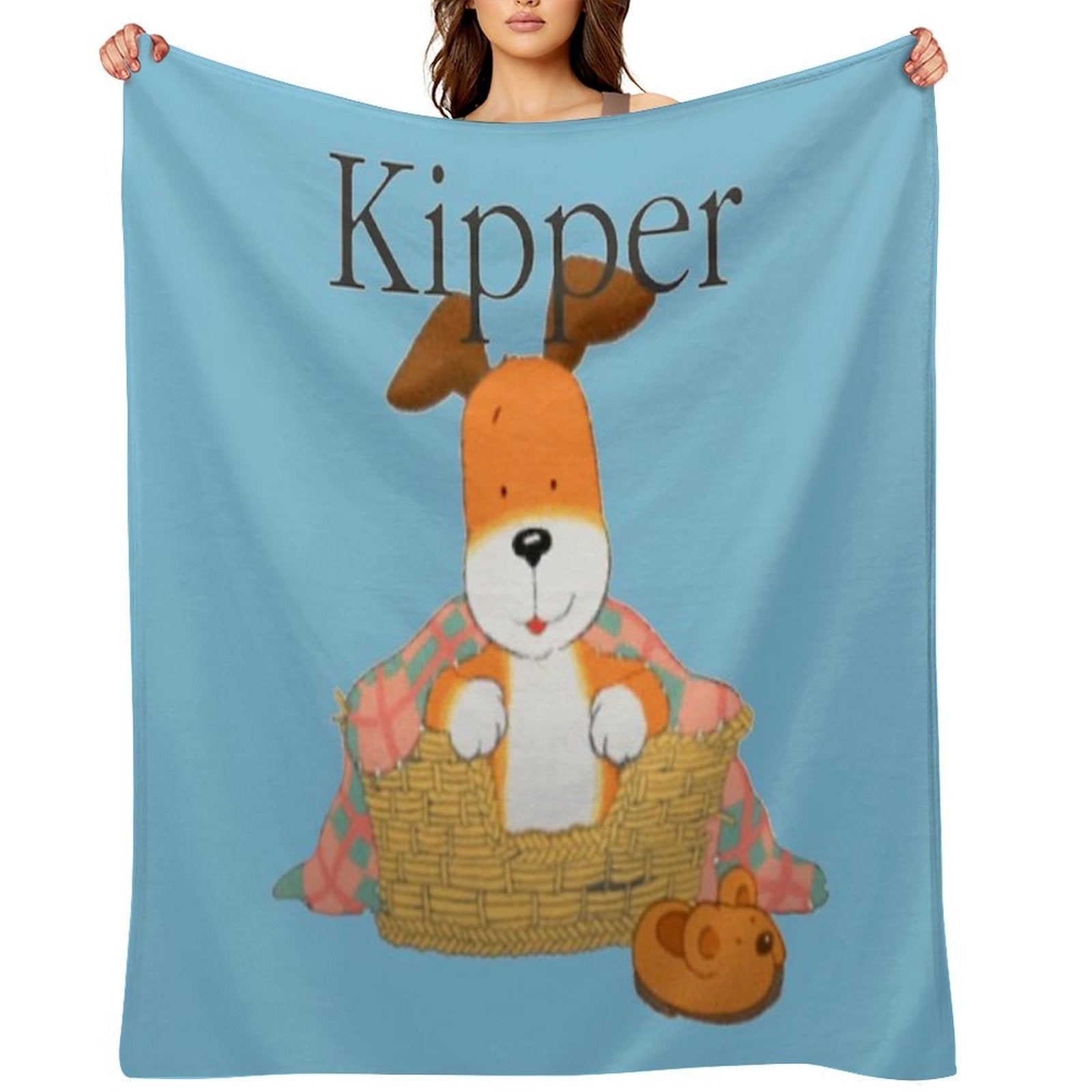 Kipper The Dog - Retro Children's TV Gift-ready Throw Blanket