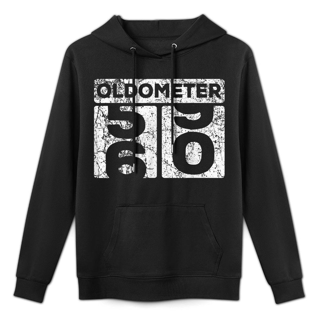 Oldometer 59-60 Car Odometer Funny 60th Birthday Breathable Fabric Hoodie