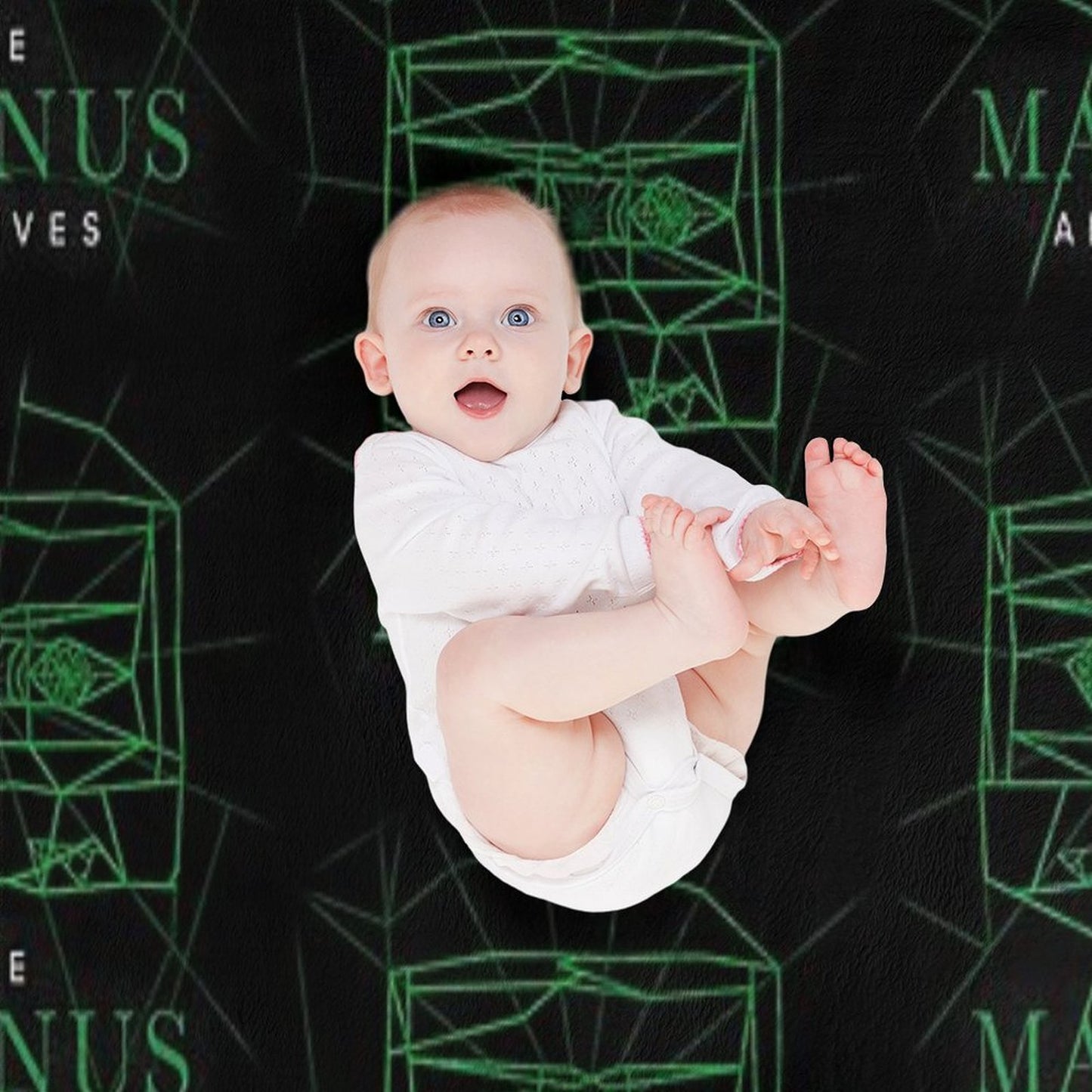 [Transparent] The Magnus Archives Logo (Season 5) Quick-dry Throw Blanket