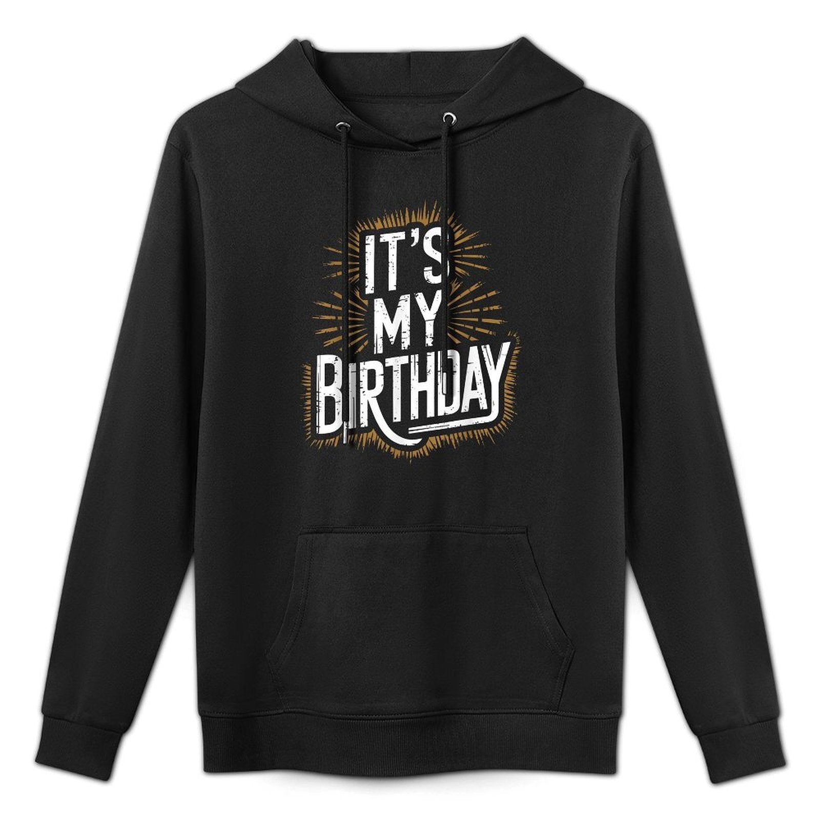 Vintage It's My Birthday Distressed Men Women Kids B-day All-Day Comfort Hoodie