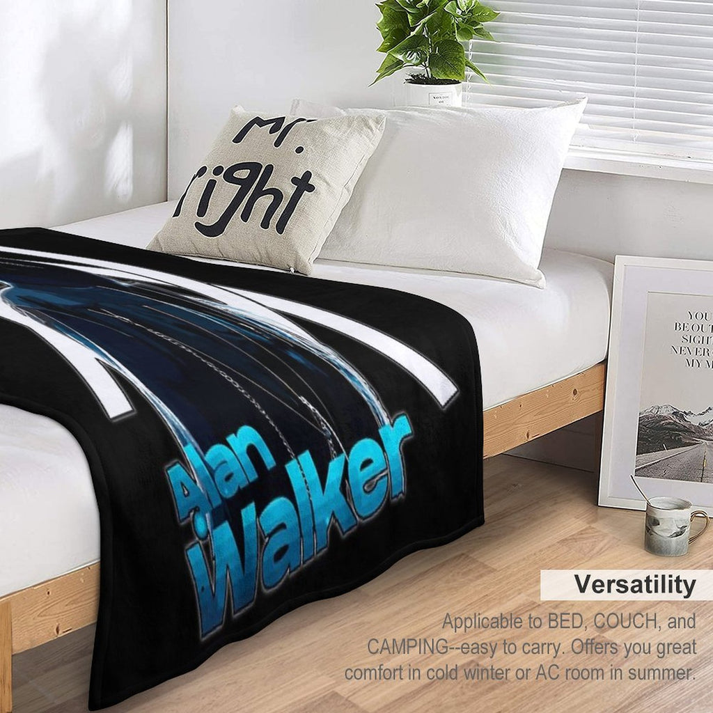 Alan Walker Travel-friendly Throw Blanket
