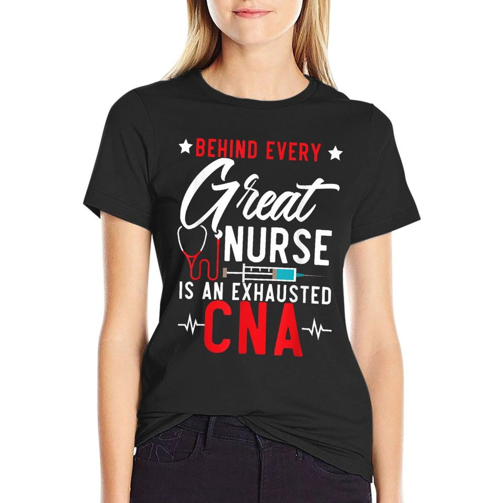 Certified Nursing Assistant CNA SteMi Apparel Black Unisex-Adults Modern Nurse Small  Vintage-inspired T-Shirt