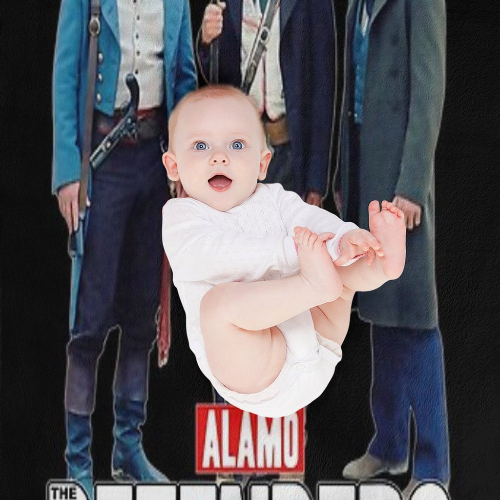 Alamo. The Defenders. Premium Throw Blanket