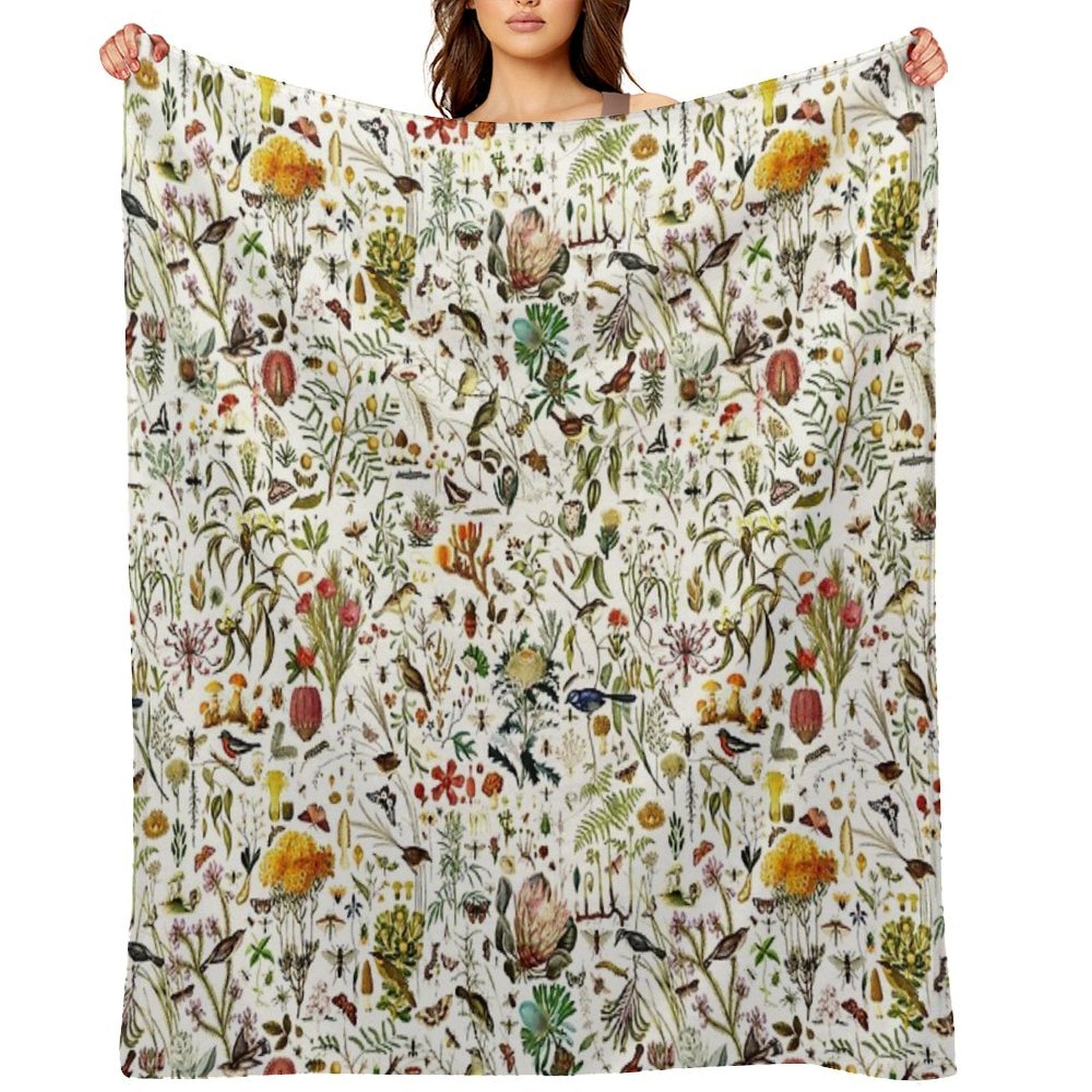 Biology Australia. Plush Throw Blanket