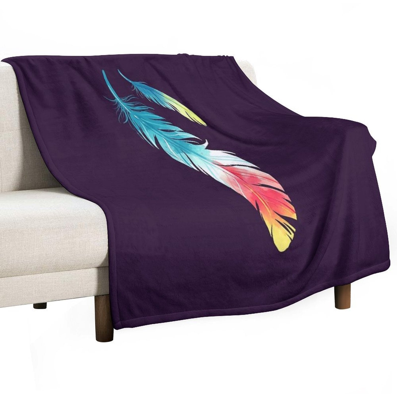 Feather Premium Throw Blanket