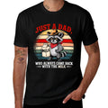 Just A Dad Who Always Came Back Gifts Men Fathers Day Dad  Relaxed-fit T-Shirt