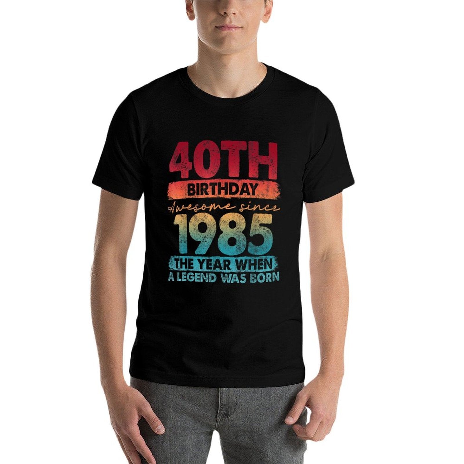 40 Year Old Gifts Vintage 1985 Limited Edition 40th Birthday  Moisture-wicking T-Shirt