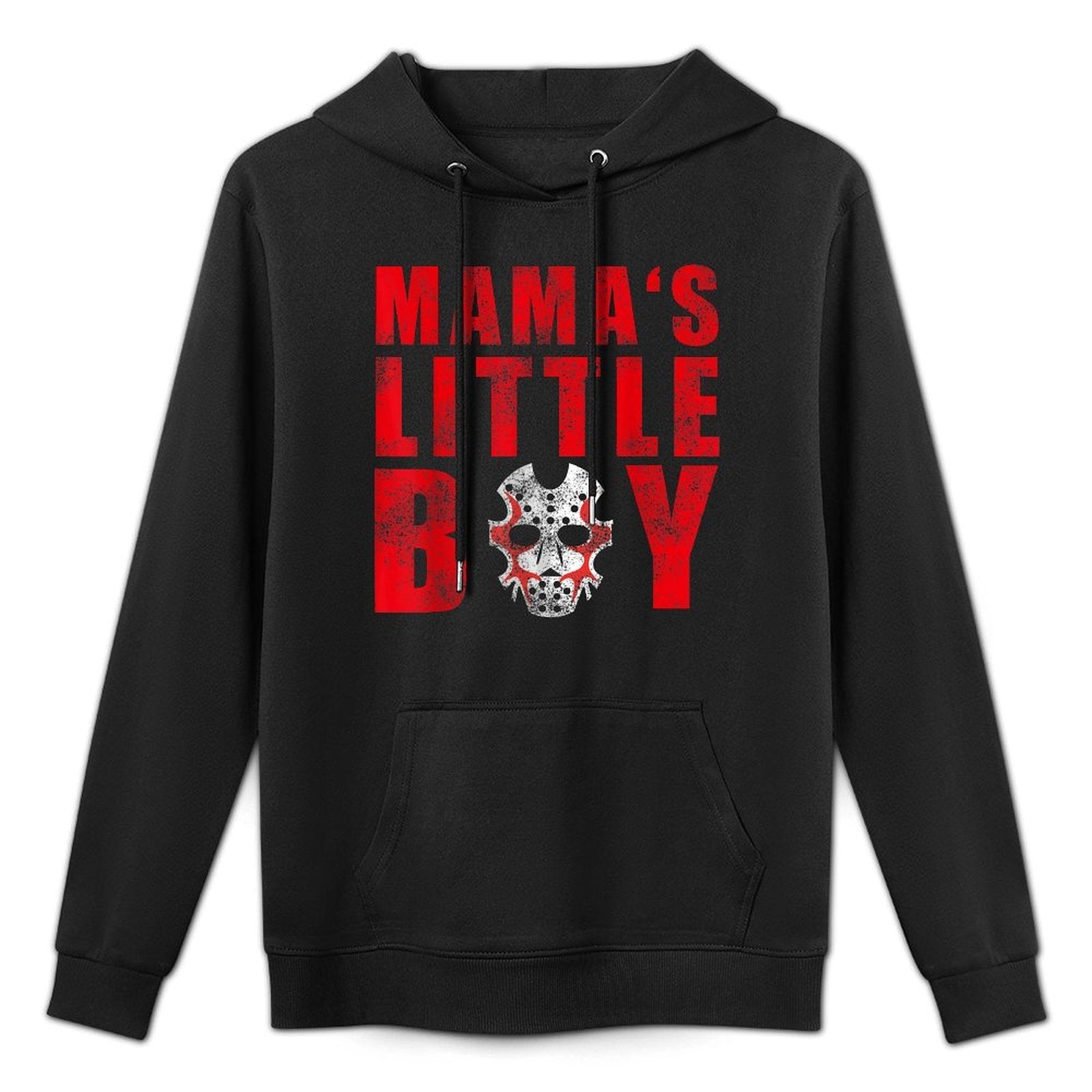 Mamas Little Boy Halloween Costume Horror Friday Movie Relaxed Fit Hoodie