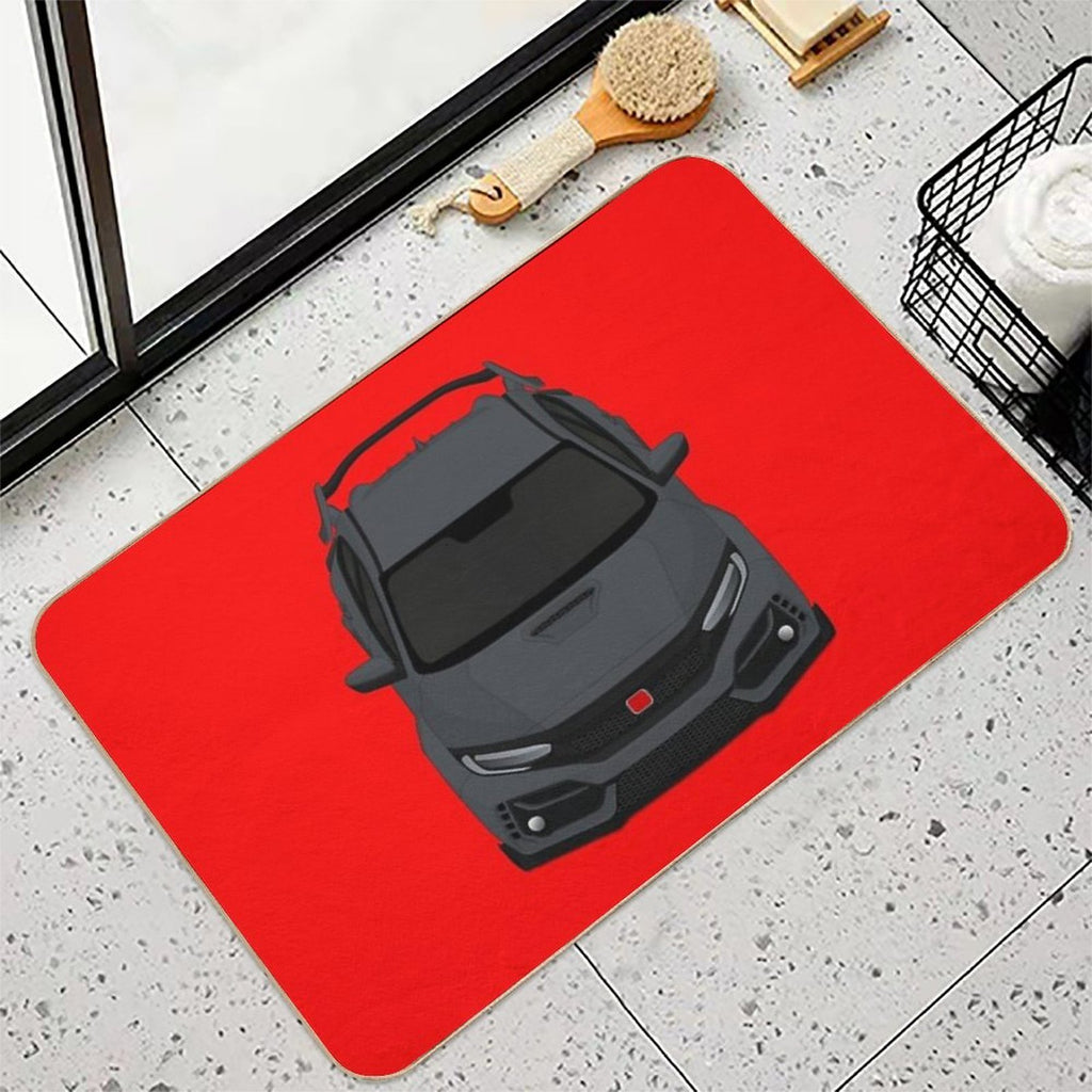 Civic Type R Metal  Fade-Resistant Bath Mat