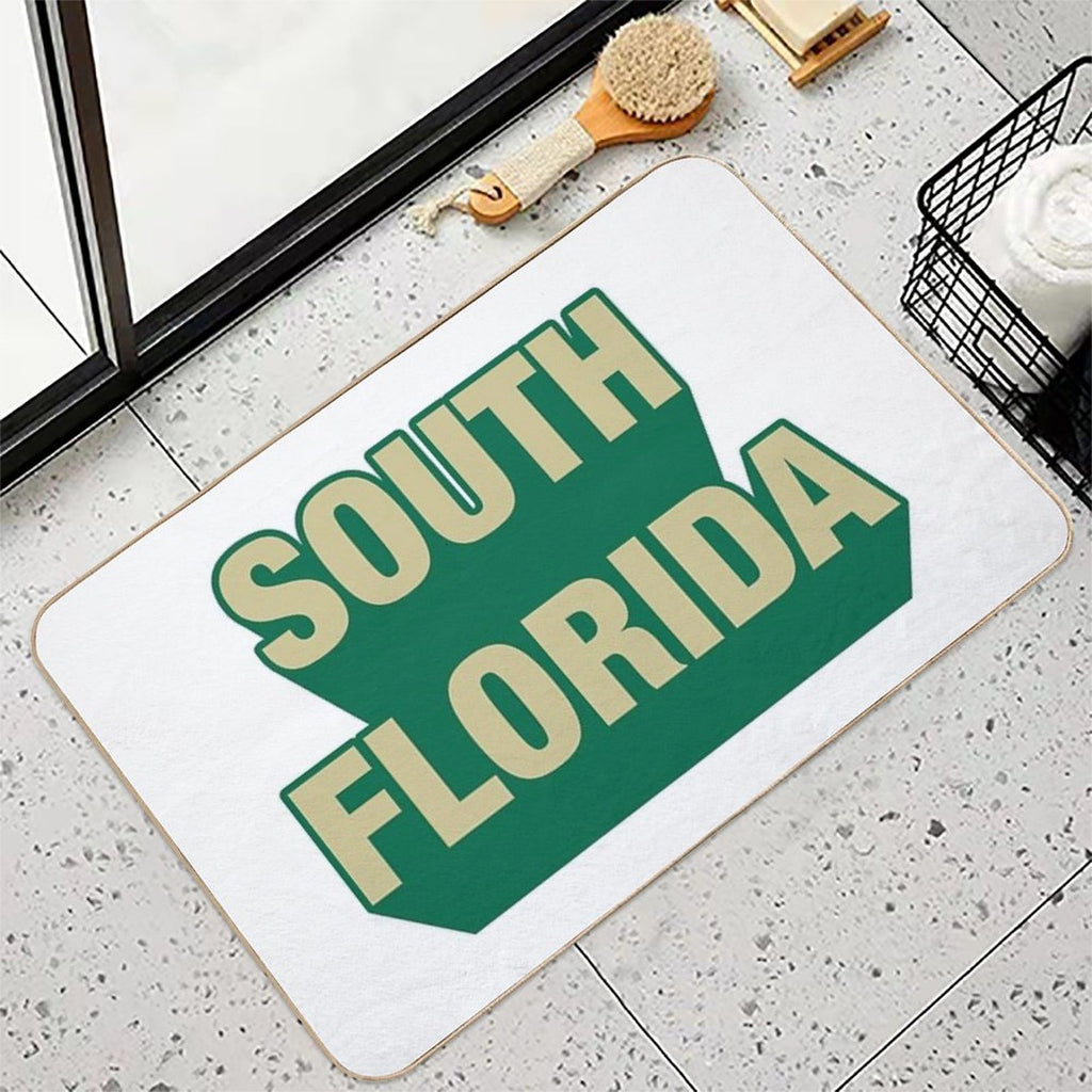USF University of South Florida  Absorbent Bath Mat