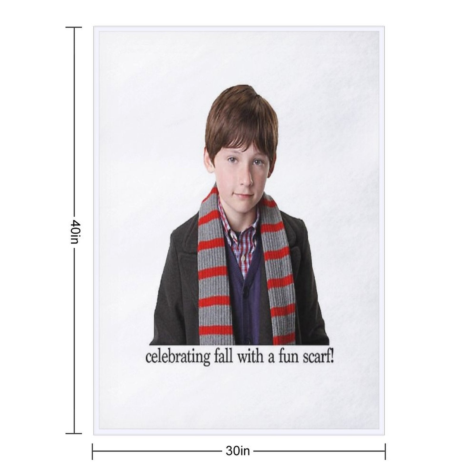 Henry's Scarf Versatility Throw Blanket