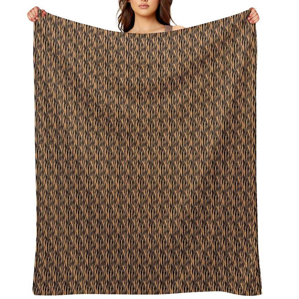 Tiger Animal Print Comfort Throw Blanket