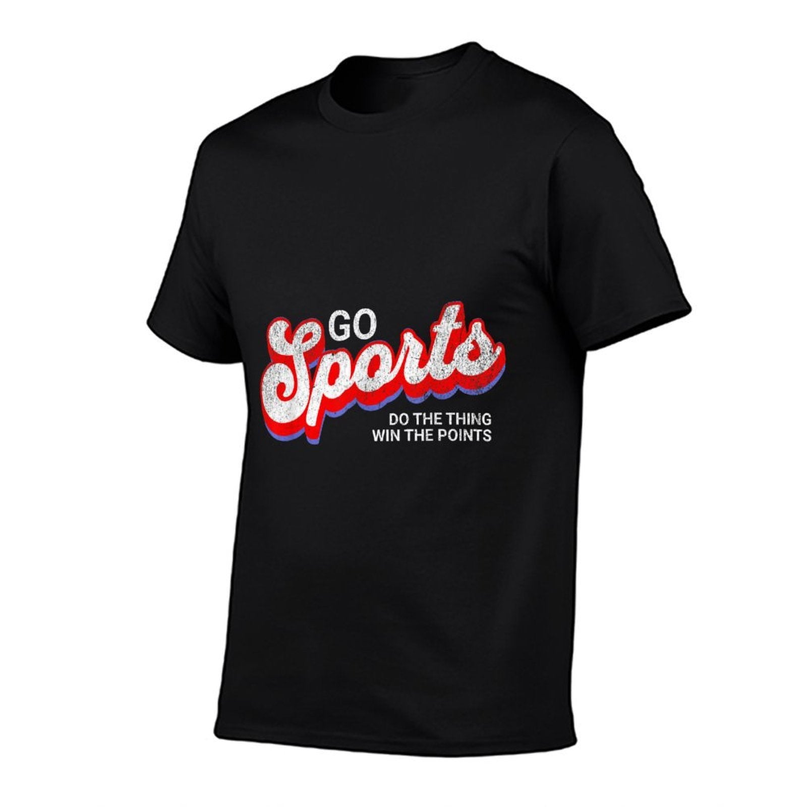 Go Sports Do The Thing Win The Points, Yay Go Sports Team  Trendy Pattern T-Shirt