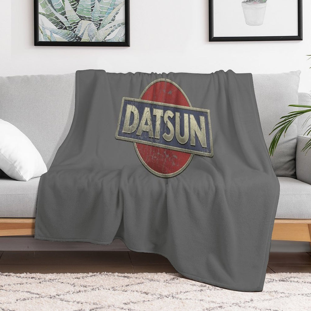 Datsun Rising Sun Shrink-resistant Throw Blanket