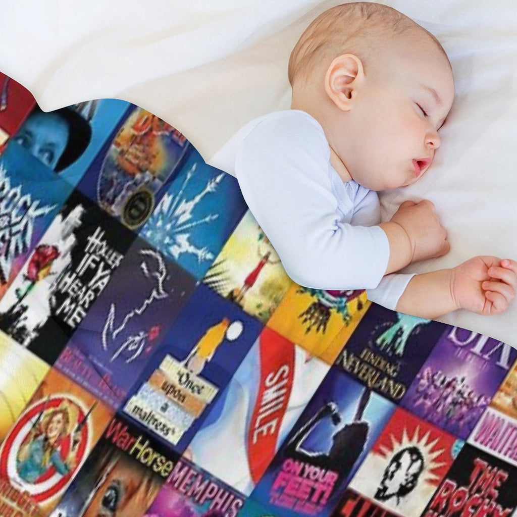 Broadway Theater Plush Throw Blanket