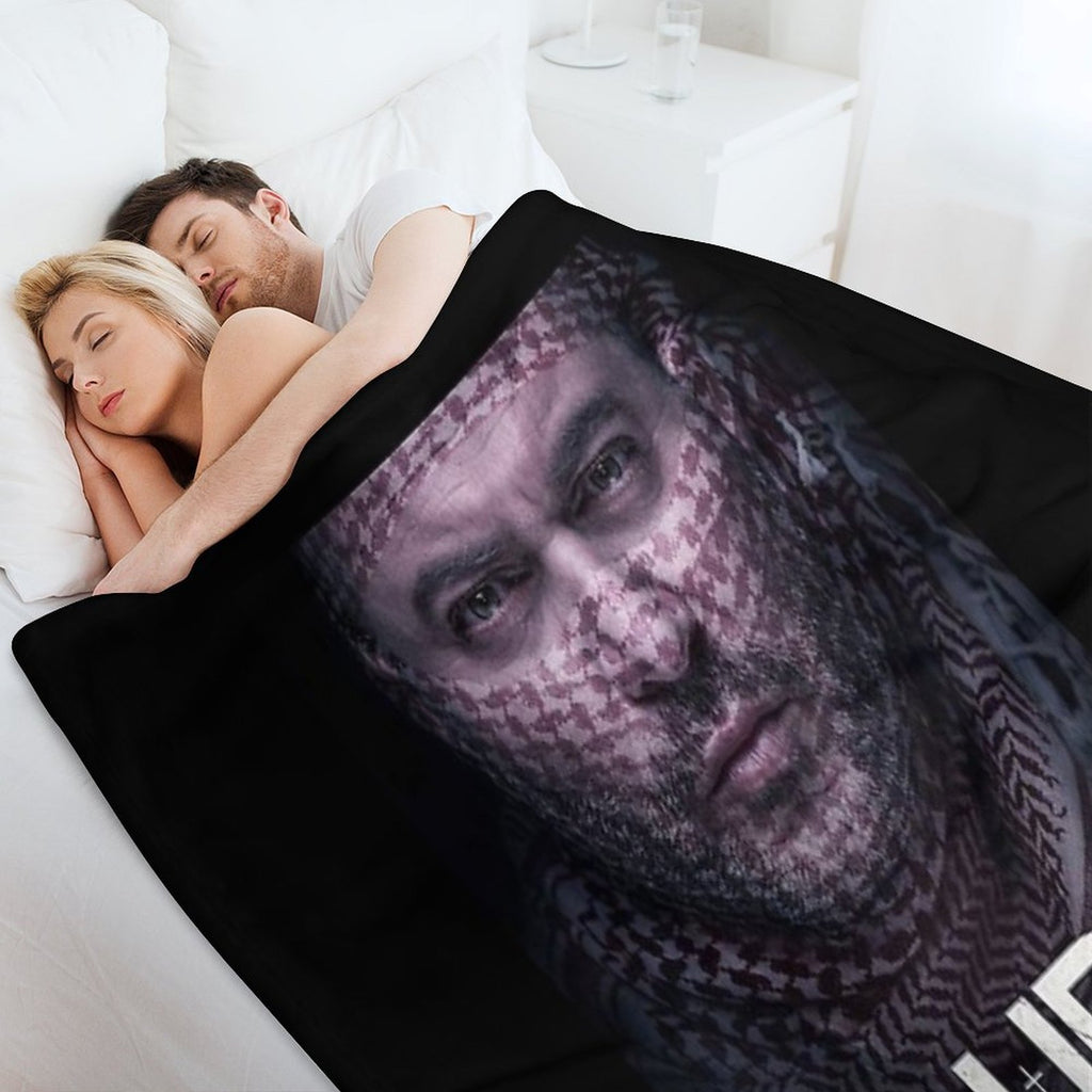 Lior Raz from FAUDA Plush Throw Blanket
