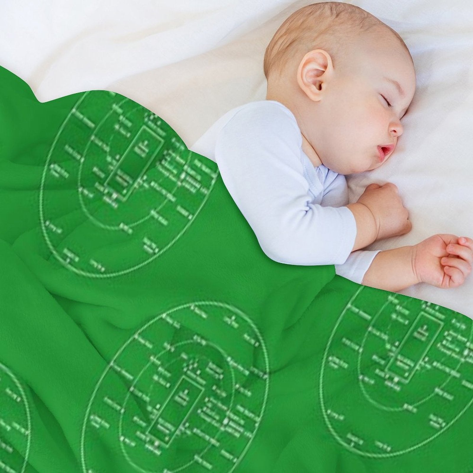 CRICKET PITCH POSITIONS- Fielding Positions Diagram Comfort Throw Blanket