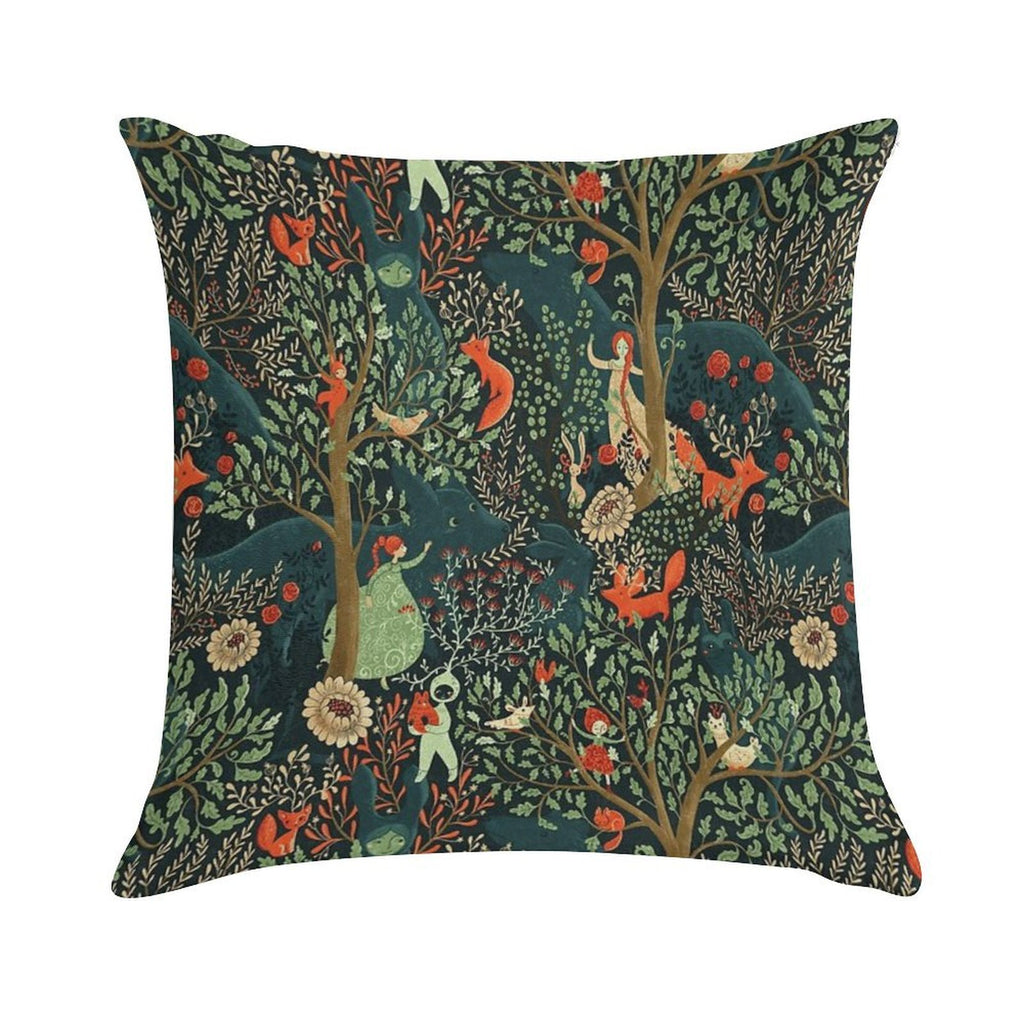 Whimsical Wonderland Soft Warmth Comfort Throw Pillow