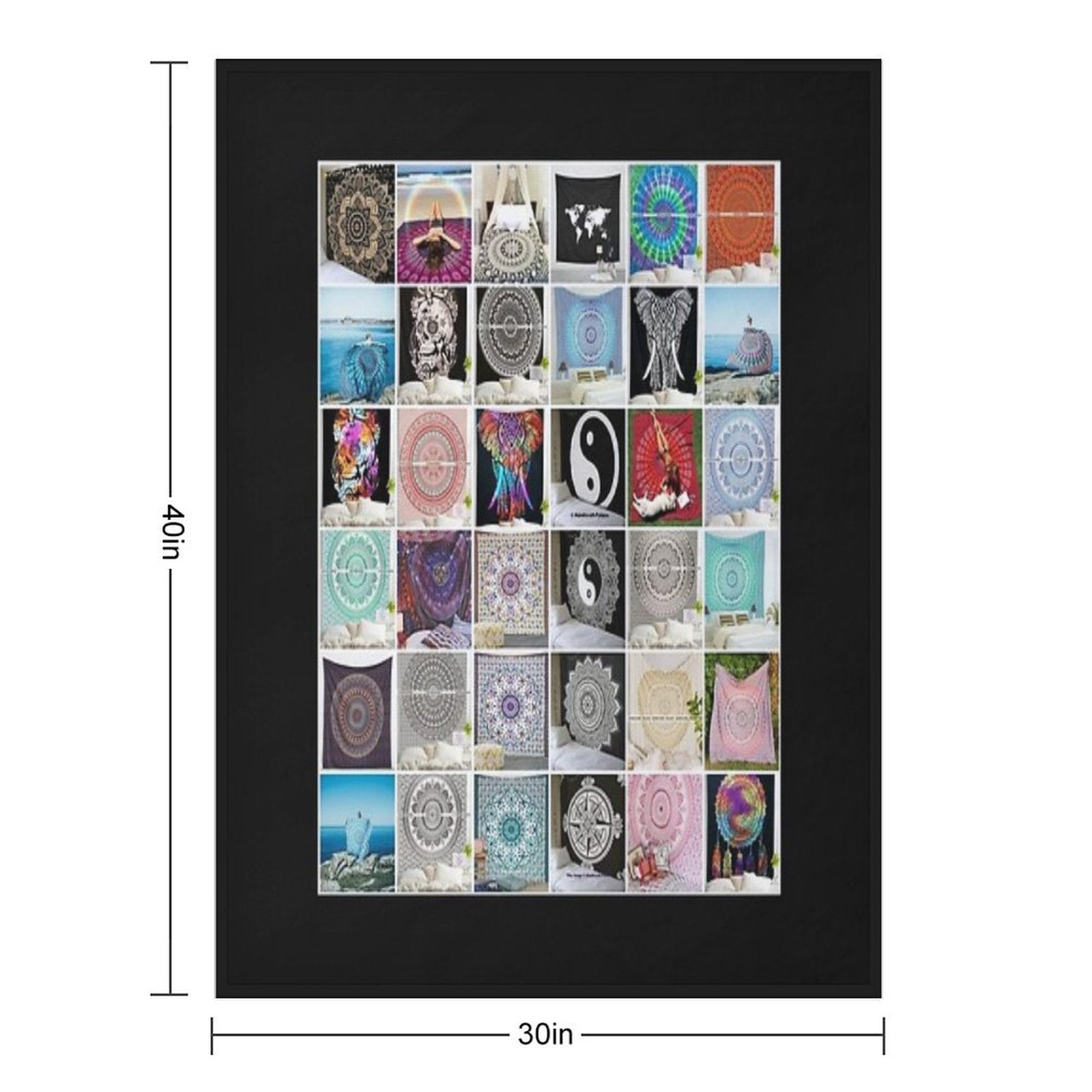 Sign And Art All-season Throw Blanket