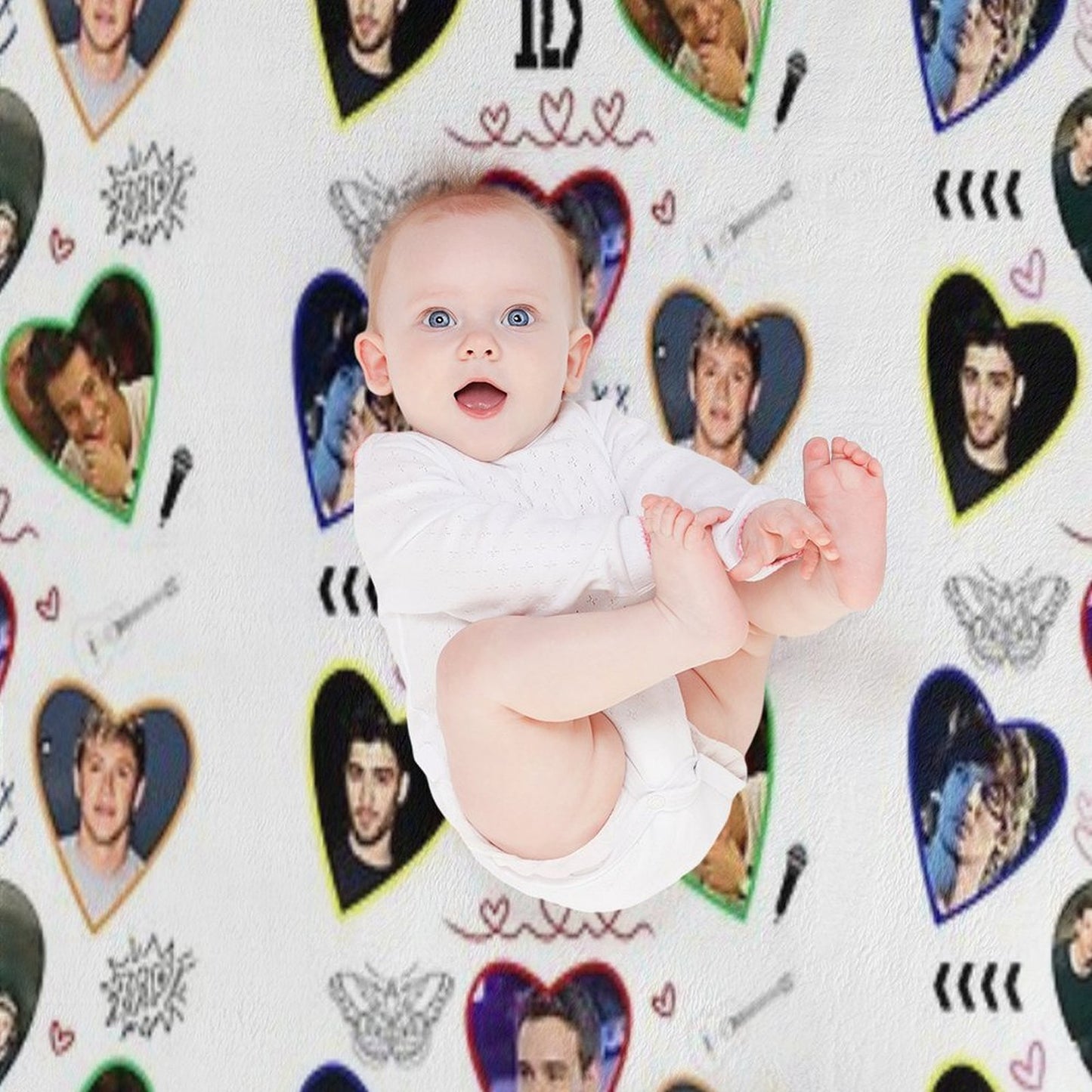ONE DIRECTION Compact Throw Blanket