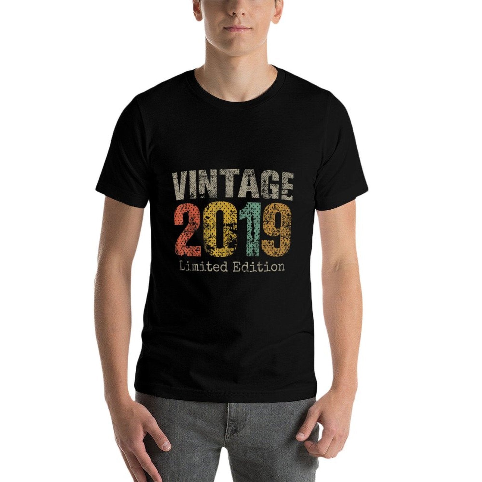 Vintage 2019 Limited Edition 6th Birthday Gifts 6 Year Old  Quick-drying T-Shirt