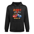 Daddy Of The Birthday Boy Fire Race Car Wheel Birthday Shrink-Resistant Hoodie