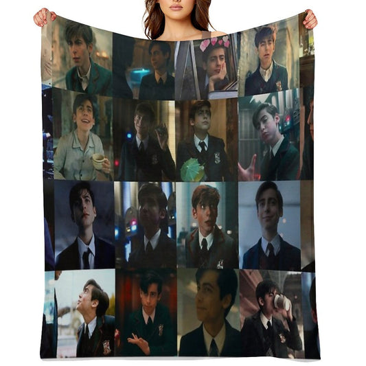 Five Hargreeves Mod Mood Velvety-soft Throw Blanket