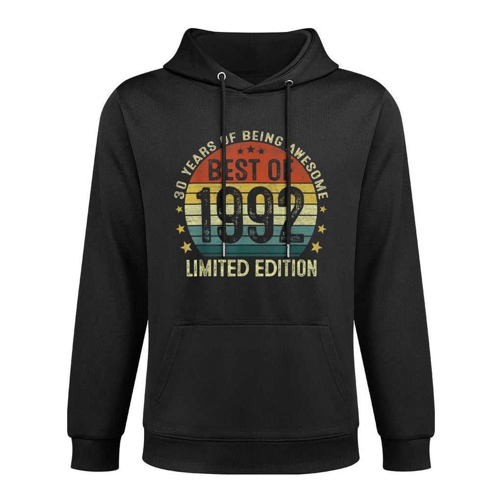 Made In 1992 Limited Edition 30 Year Old Gifts 30th Birthday Moisture-Wicking Hoodie