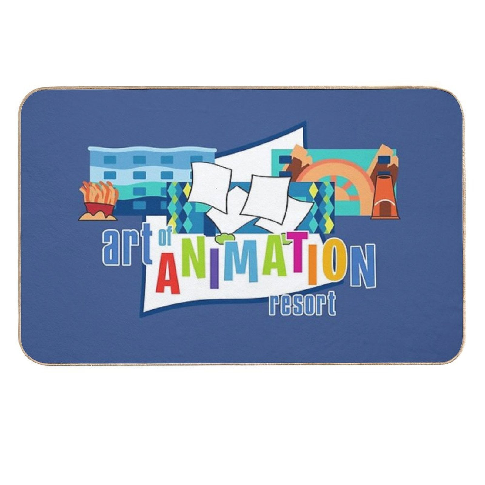Art of Animation Resort  Non-Slip Bath Mat