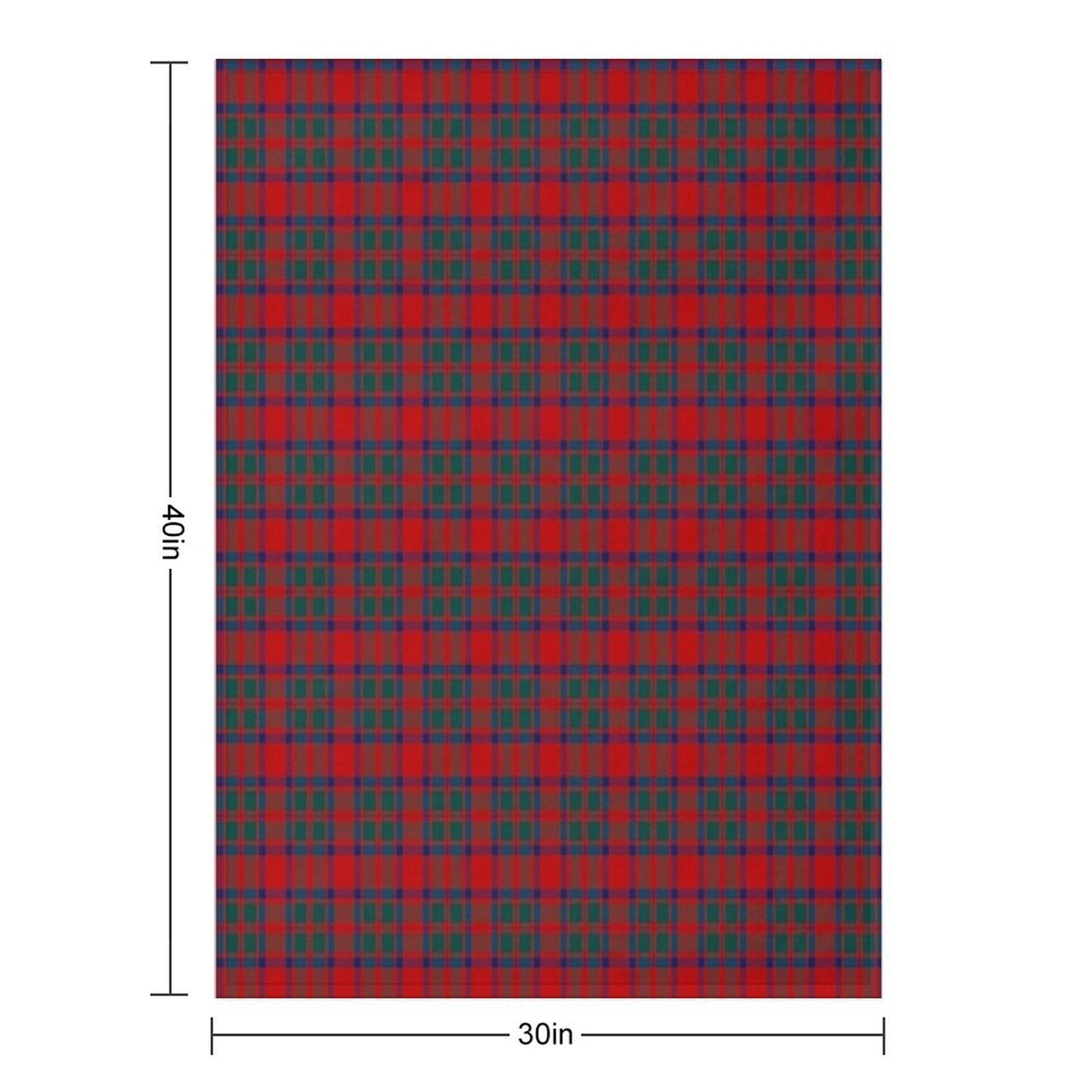 Clan MacKintosh Tartan Shrink-resistant Throw Blanket