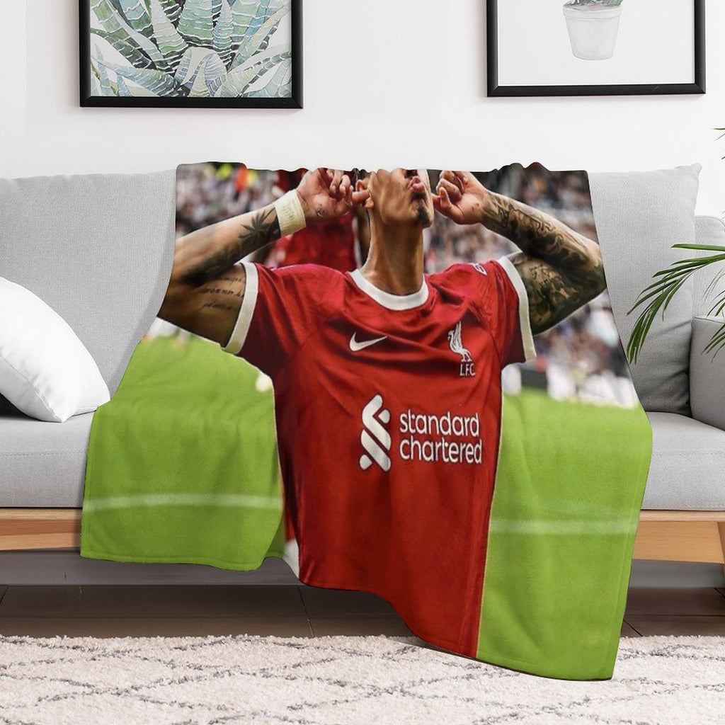 Darwin Nunez Gift-ready Throw Blanket