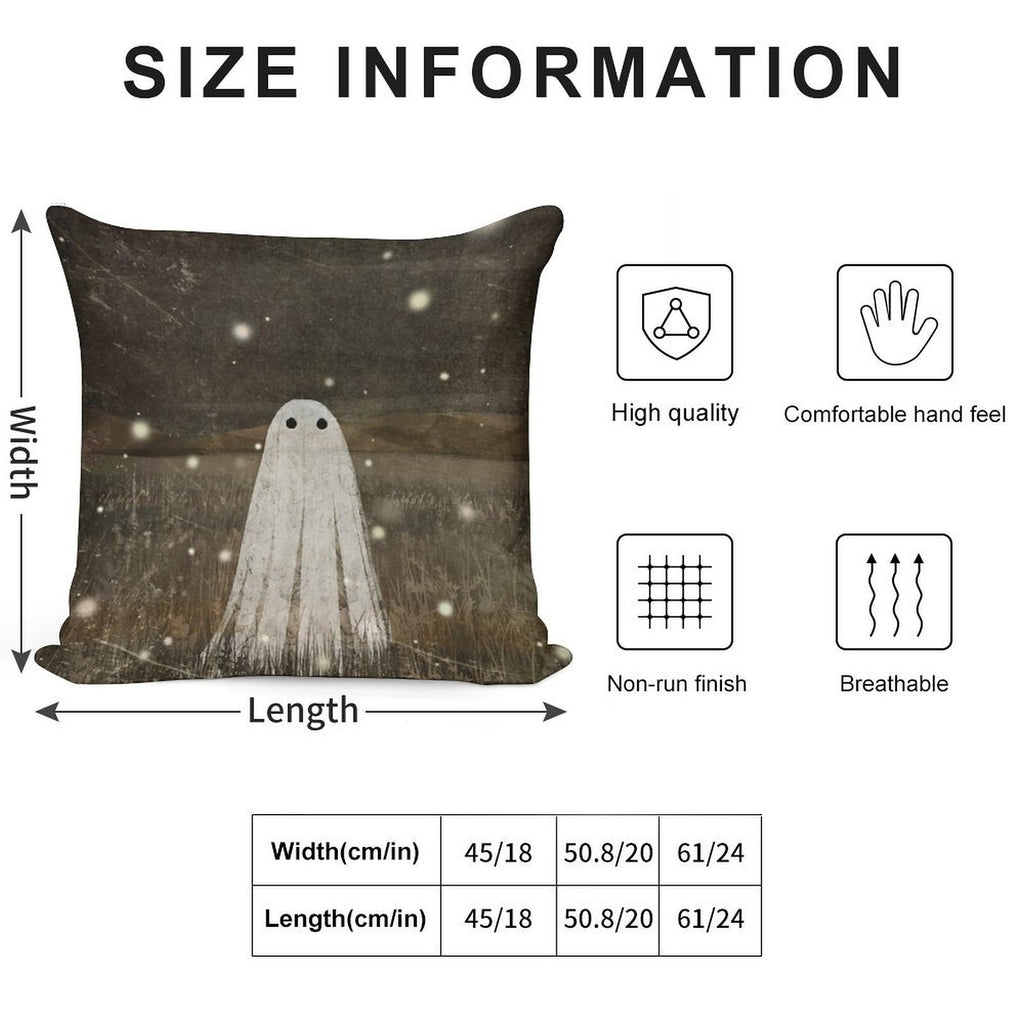 Fireflies Soft Shrink-Resistant Throw Pillow