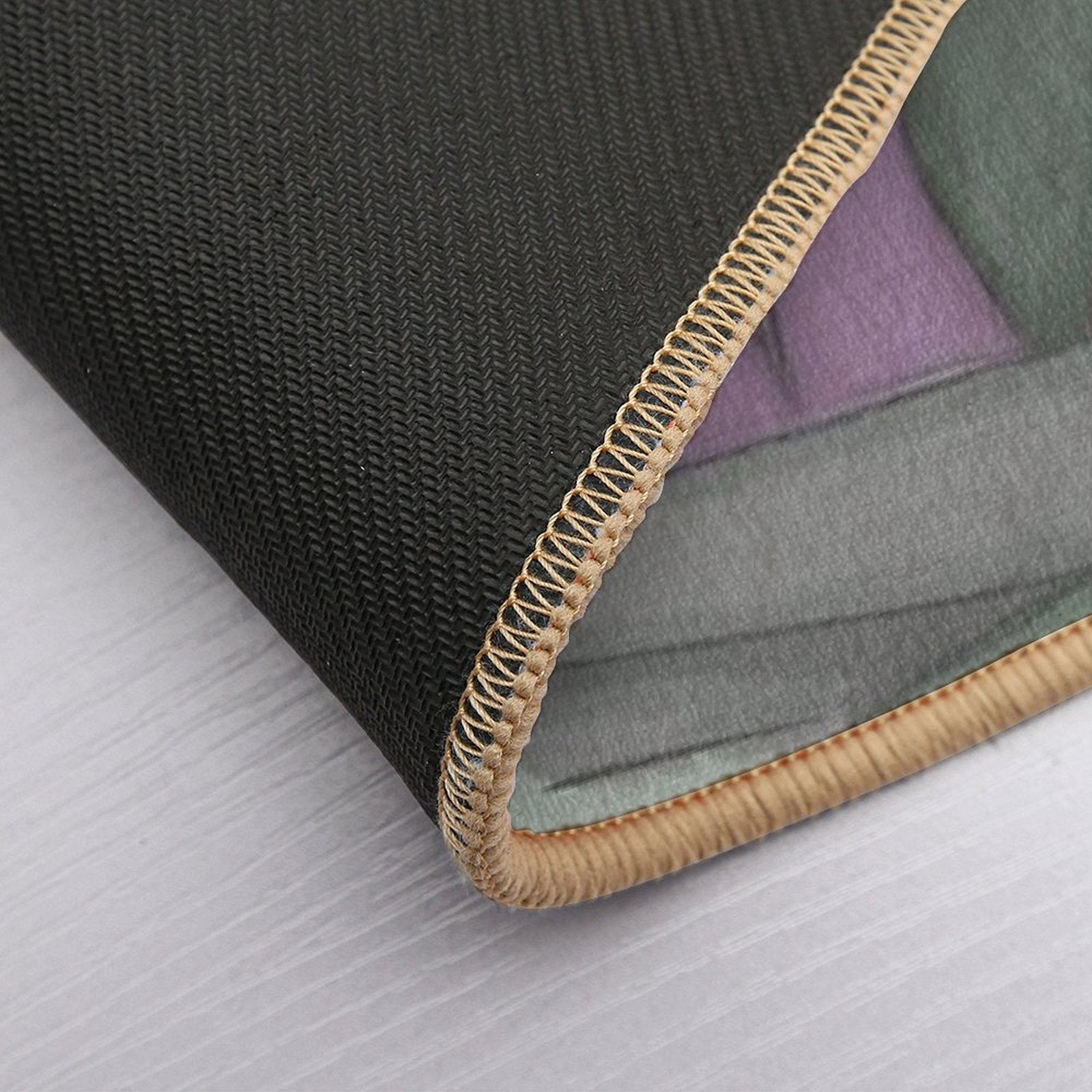 Worrying  Fade-Resistant Bath Mat