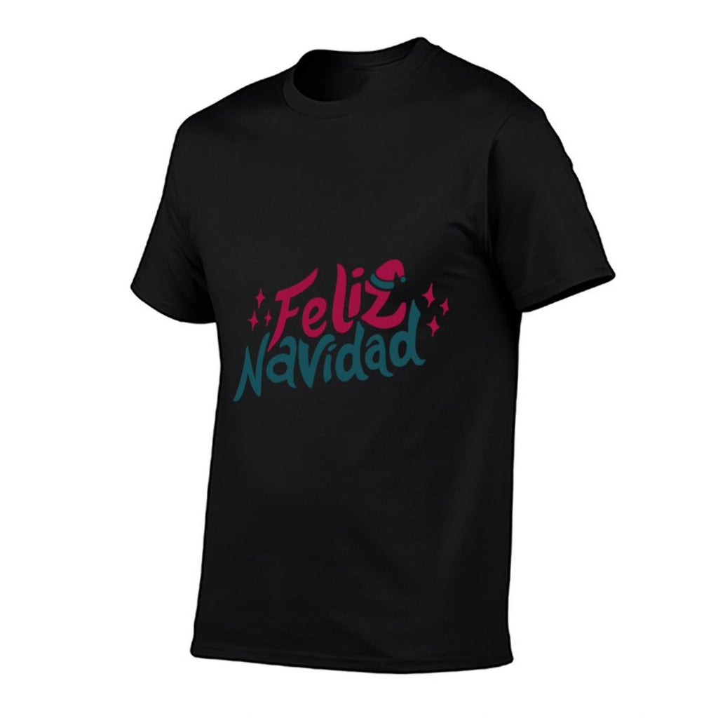 Feliz Navidad Merry Christmas In Spanish Spanish Xmas  Graphic-printed T-Shirt