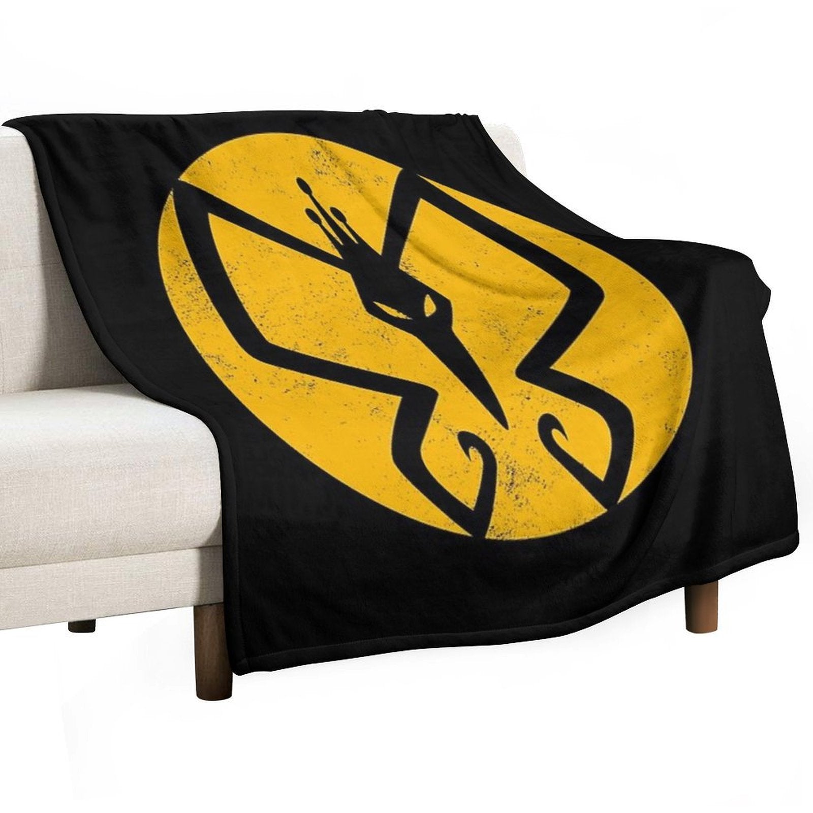 The Monarch Logo — The Venture Bros. Travel-friendly Throw Blanket