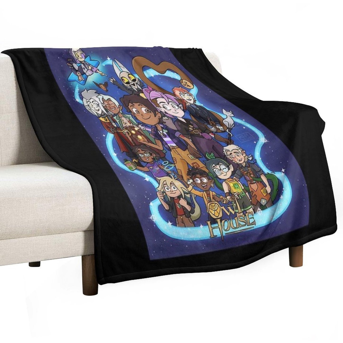 The Owl House Finale Shrink-resistant Throw Blanket