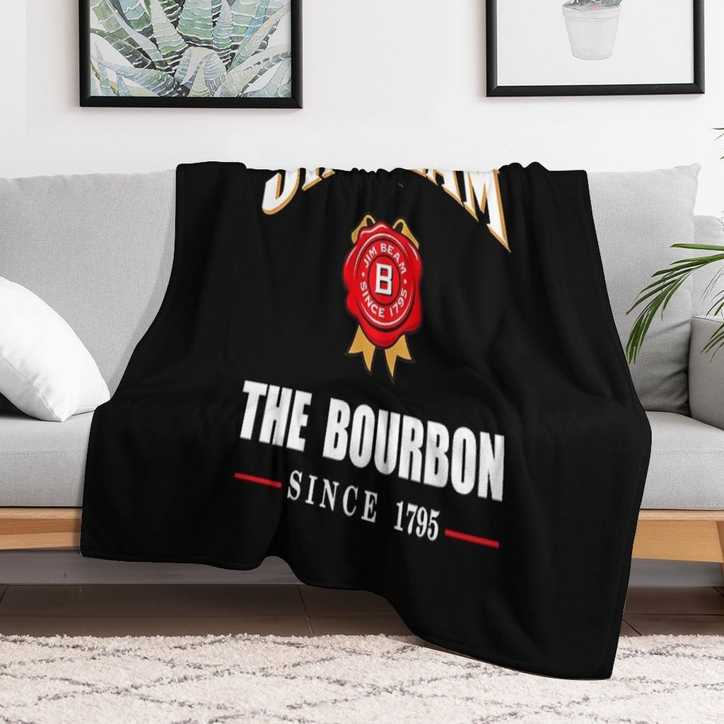 Jim Beam Wrinkle-free Throw Blanket