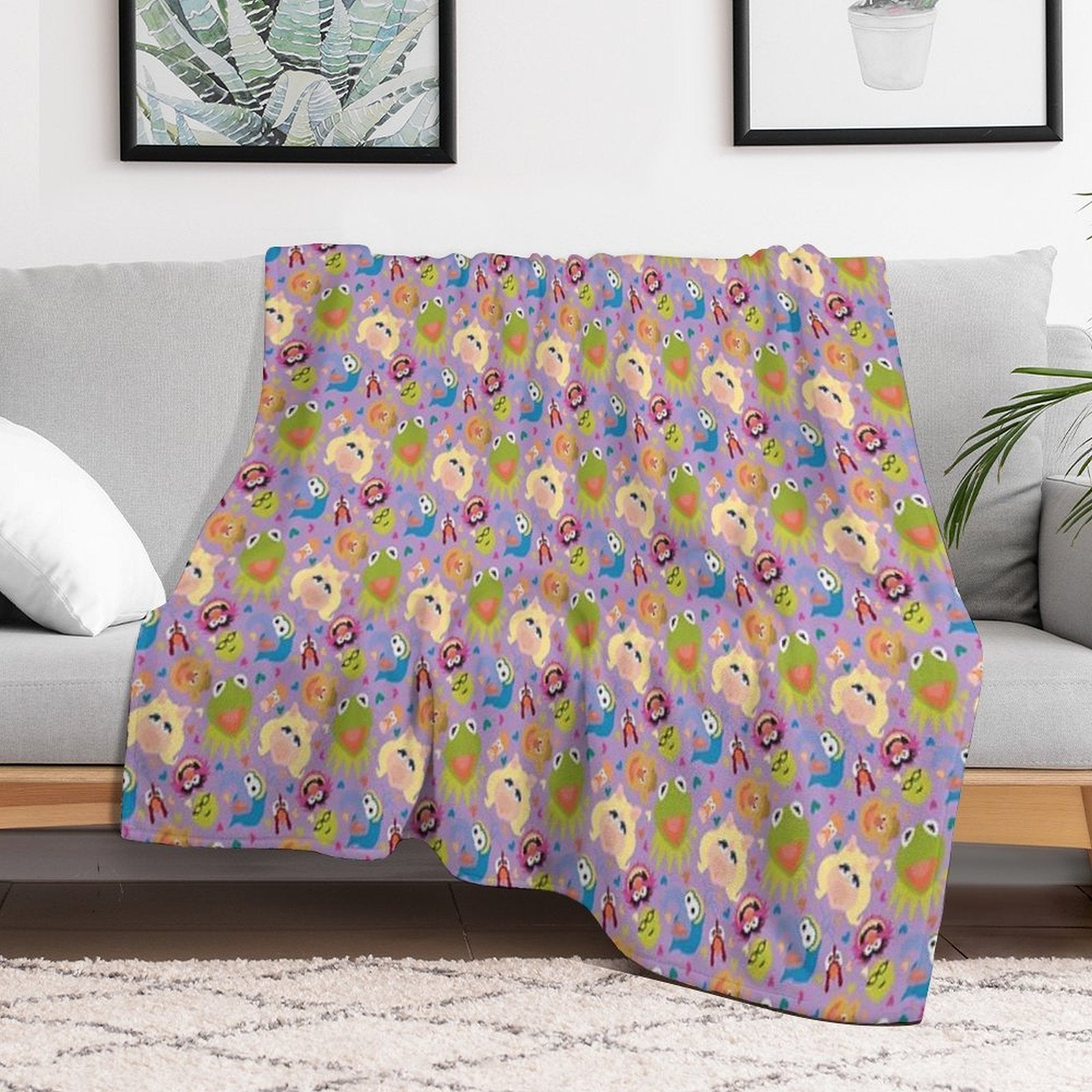 Muppetmania Shrink-resistant Throw Blanket