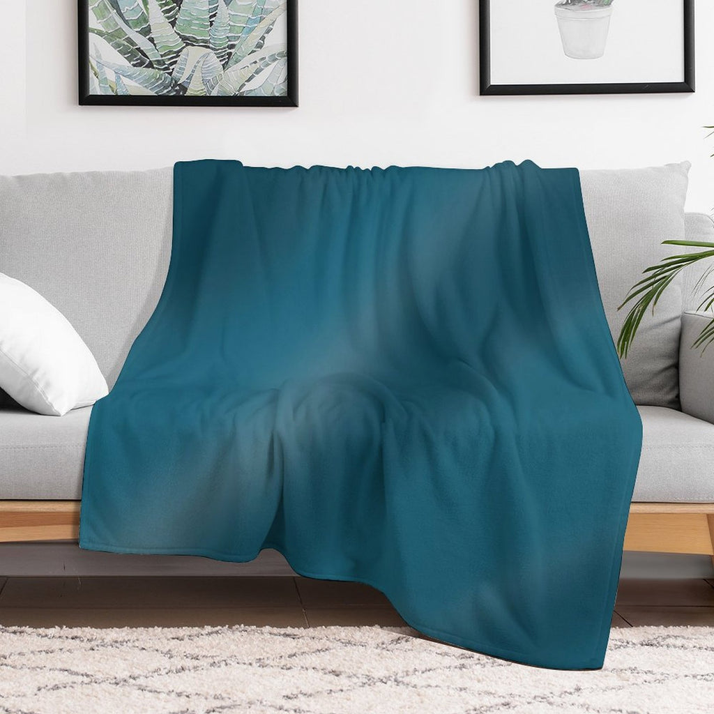 Ocean Blue Multi-functional Throw Blanket