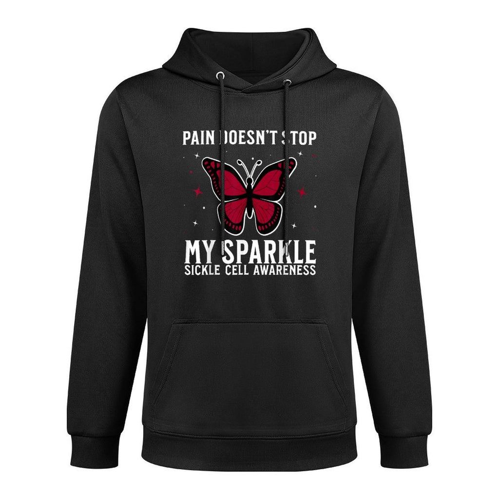 Sickle Cell Awareness Apparel Gifts For Sickle Cell Warrior Customizable Surface Hoodie