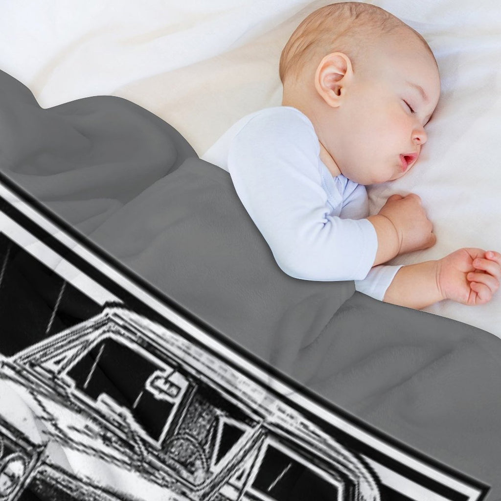 1965 Chevelle Sustainable Throw Blanket