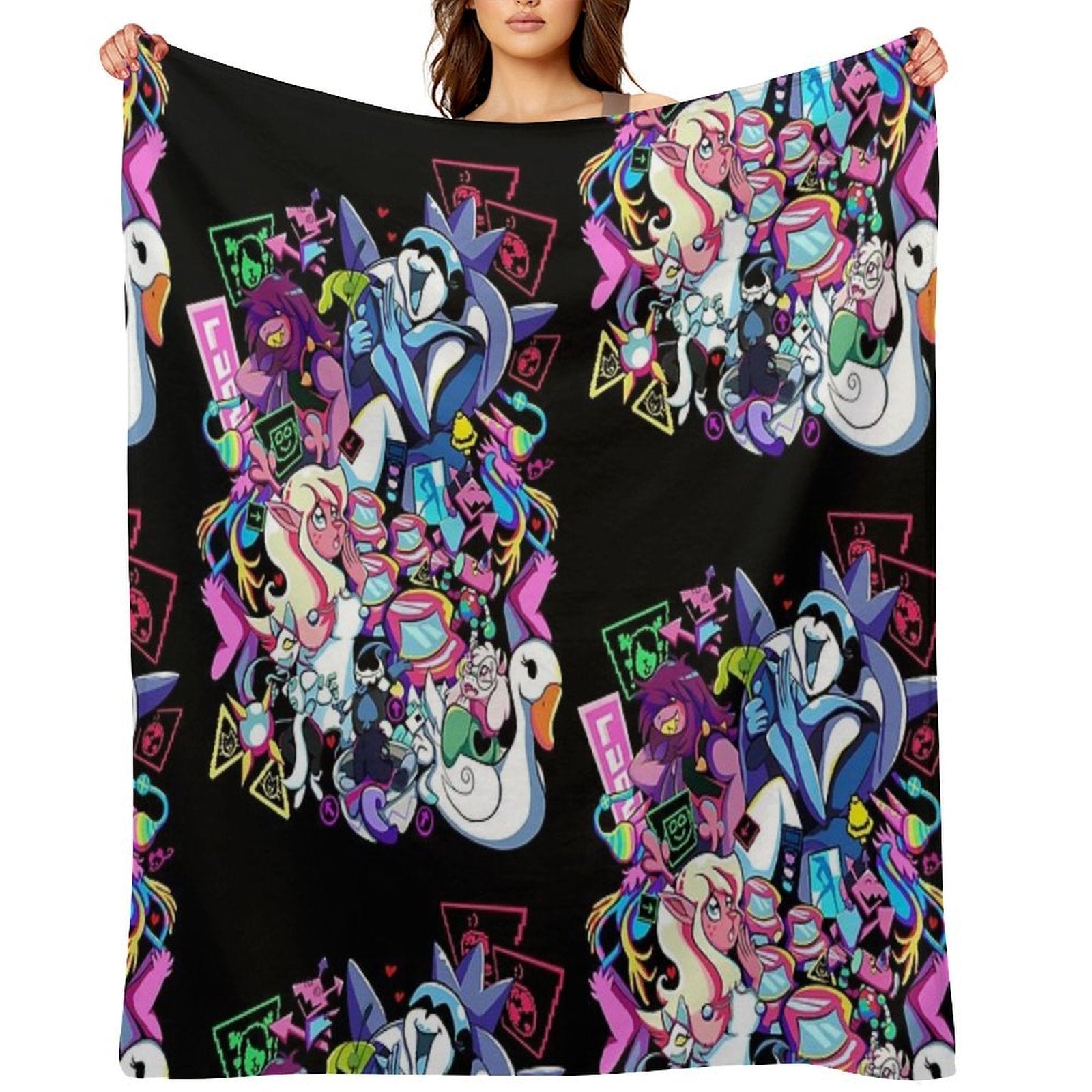 DELTARUNE - Chapter 2 Plush Throw Blanket